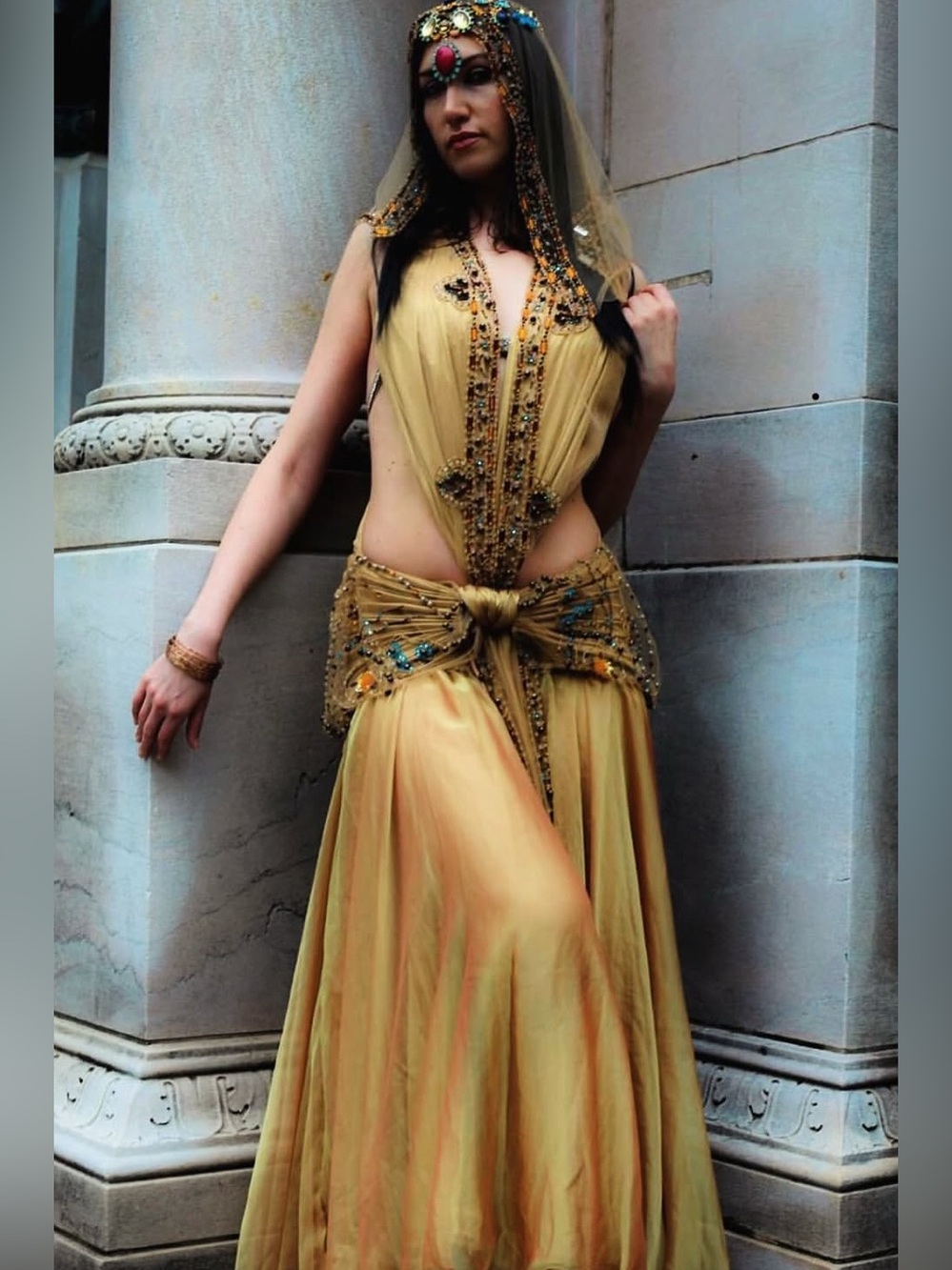 Ancient Egyptian Goddess Belly Dance Costume